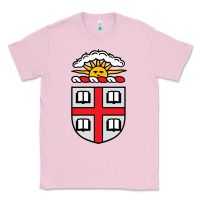 Bubblegum Pink brown university coat of arms Classic Tee - linhVisuals