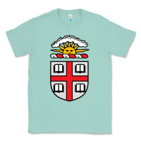 Seafoam brown university coat of arms Classic Tee - linhVisuals