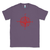 Lavender compass Classic Tee - linhVisuals