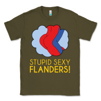 Army Green stupid sexy flanders! Classic Tee - linhVisuals