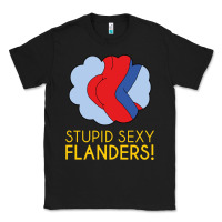 Black stupid sexy flanders! Classic Tee - linhVisuals