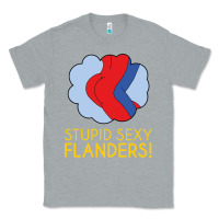 Heather Grey stupid sexy flanders! Classic Tee - linhVisuals