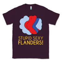 Plum stupid sexy flanders! Classic Tee - linhVisuals