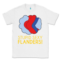 White stupid sexy flanders! Classic Tee - linhVisuals