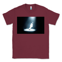 Burgundy Michael Jackson Classic Tee - linhVisuals