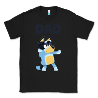 Black Bluey Dad Classic Tee - linhVisuals
