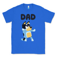 True Royal Bluey Dad Classic Tee - linhVisuals