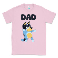Bubblegum Pink Bluey Dad Classic Tee - linhVisuals