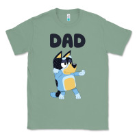 Sage Bluey Dad Classic Tee - linhVisuals