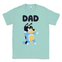 Seafoam Bluey Dad Classic Tee - linhVisuals