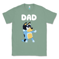 Sage Bluey Dad Classic Tee - linhVisuals