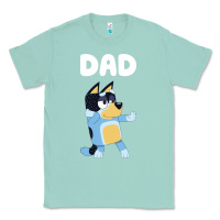 Seafoam Bluey Dad Classic Tee - linhVisuals