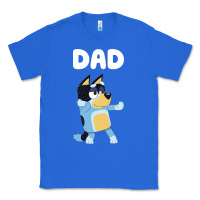 True Royal Bluey Dad Classic Tee - linhVisuals