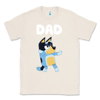 Natural Bluey Dad Classic Tee - linhVisuals