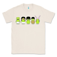 Natural newbobs burgers Classic Tee - linhVisuals