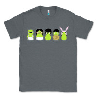 Charcoal Heather newbobs burgers Classic Tee - linhVisuals