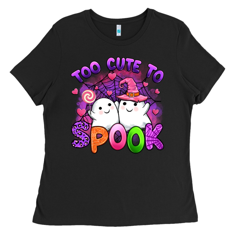 Too Cute Spook Ladies Tee by Artiststas | Teevron