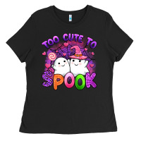 Black too cute spook Ladies Tee - Artiststas