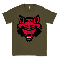 Army Green DEVIL - RED WOLVES FOOTBALL SOCCER STATE MEN Classic Tee - linhVisuals