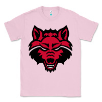 Bubblegum Pink DEVIL - RED WOLVES FOOTBALL SOCCER STATE MEN Classic Tee - linhVisuals