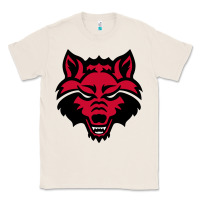 Natural DEVIL - RED WOLVES FOOTBALL SOCCER STATE MEN Classic Tee - linhVisuals