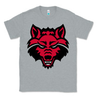 Heather Grey DEVIL - RED WOLVES FOOTBALL SOCCER STATE MEN Classic Tee - linhVisuals