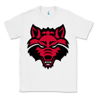 White DEVIL - RED WOLVES FOOTBALL SOCCER STATE MEN Classic Tee - linhVisuals