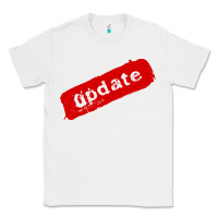 White update Classic Tee - linhVisuals