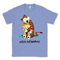 Colony Blue newcalvin and hobbes [tyellow] Classic Tee - linhVisuals