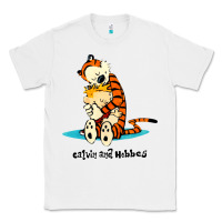 White newcalvin and hobbes [tyellow] Classic Tee - linhVisuals