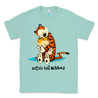 Seafoam newcalvin and hobbes [tyellow] Classic Tee - linhVisuals