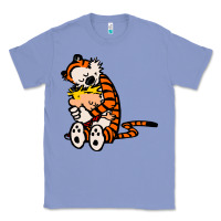 Colony Blue newcalvin and hobbes 04 Classic Tee - linhVisuals