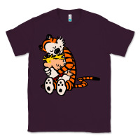 Plum newcalvin and hobbes 04 Classic Tee - linhVisuals