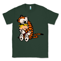 Sports Green newcalvin and hobbes 04 Classic Tee - linhVisuals