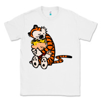 White newcalvin and hobbes 04 Classic Tee - linhVisuals