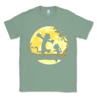 Sage newcalvin and hobbes no worries Classic Tee - linhVisuals