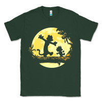 Sports Green newcalvin and hobbes no worries Classic Tee - linhVisuals
