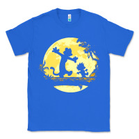 True Royal newcalvin and hobbes no worries Classic Tee - linhVisuals
