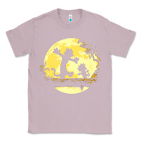 Lilac newcalvin and hobbes no worries Classic Tee - linhVisuals