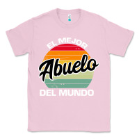 Bubblegum Pink el mejor abuelo del mundo grandfather sweatshirt Classic Tee - linhVisuals