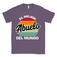 Lavender el mejor abuelo del mundo grandfather sweatshirt Classic Tee - linhVisuals