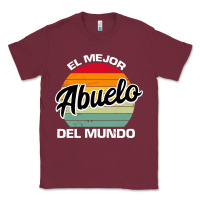 Burgundy el mejor abuelo del mundo grandfather sweatshirt Classic Tee - linhVisuals
