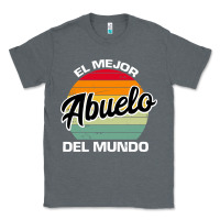 Charcoal Heather el mejor abuelo del mundo grandfather sweatshirt Classic Tee - linhVisuals