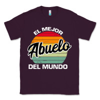 Plum el mejor abuelo del mundo grandfather sweatshirt Classic Tee - linhVisuals