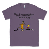 Lavender newcalvin and hobbes quote 10 Classic Tee - linhVisuals