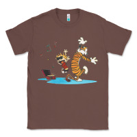 Chestnut newcalvin and hobbes sing 09 Classic Tee - linhVisuals