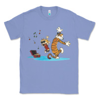 Colony Blue newcalvin and hobbes sing 09 Classic Tee - linhVisuals