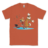 Copper newcalvin and hobbes sing 09 Classic Tee - linhVisuals