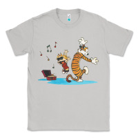 Moon Dust newcalvin and hobbes sing 09 Classic Tee - linhVisuals