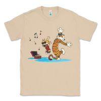 Mushroom newcalvin and hobbes sing 09 Classic Tee - linhVisuals